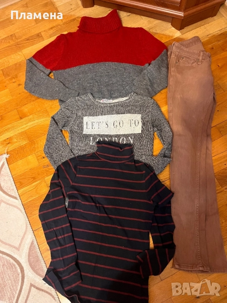 Лот дрехи хс ххс  дънки блузи , снимка 1