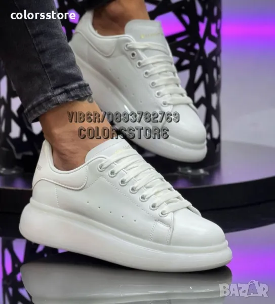 Мъжки бели кецове AM-BR516te, снимка 1