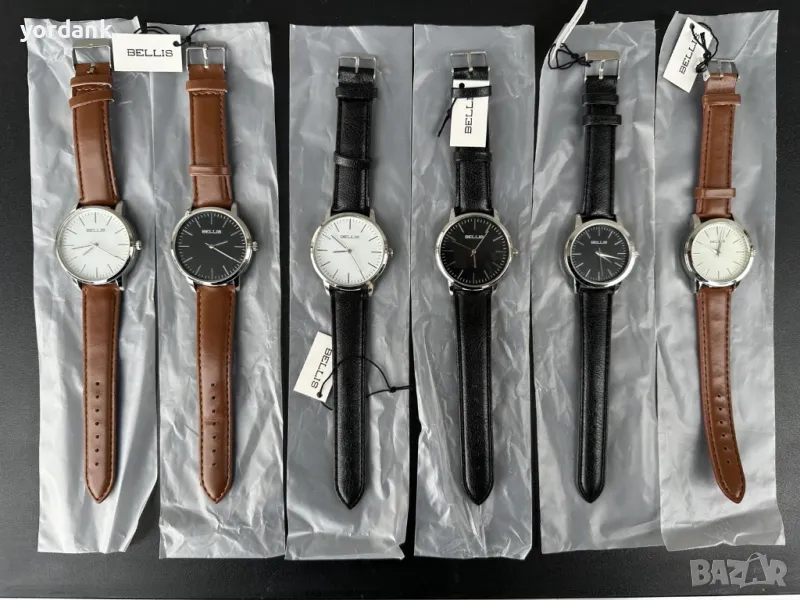 Дамски и мъжки кварцови часовници, снимка 1