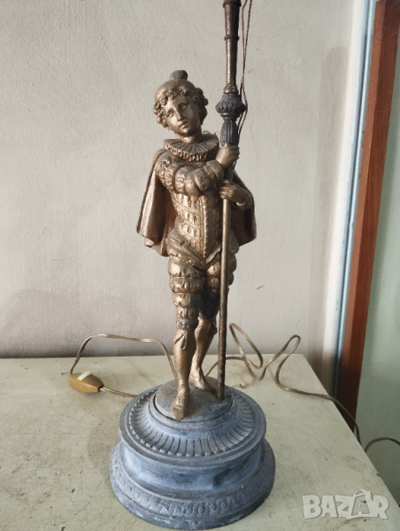 Стара настолна лампа арт деко, снимка 1