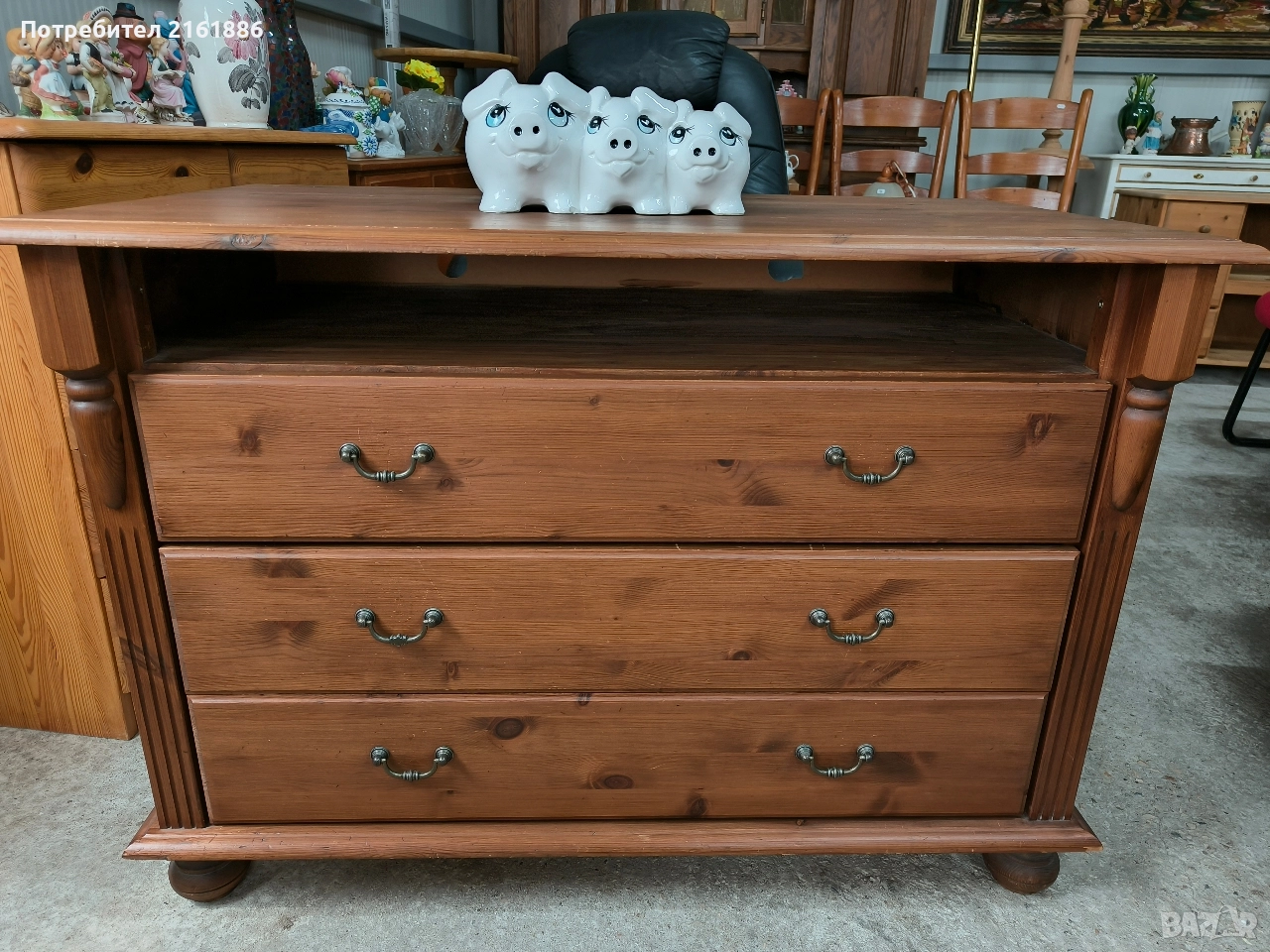 TV шкаф с чекмеджета , снимка 1