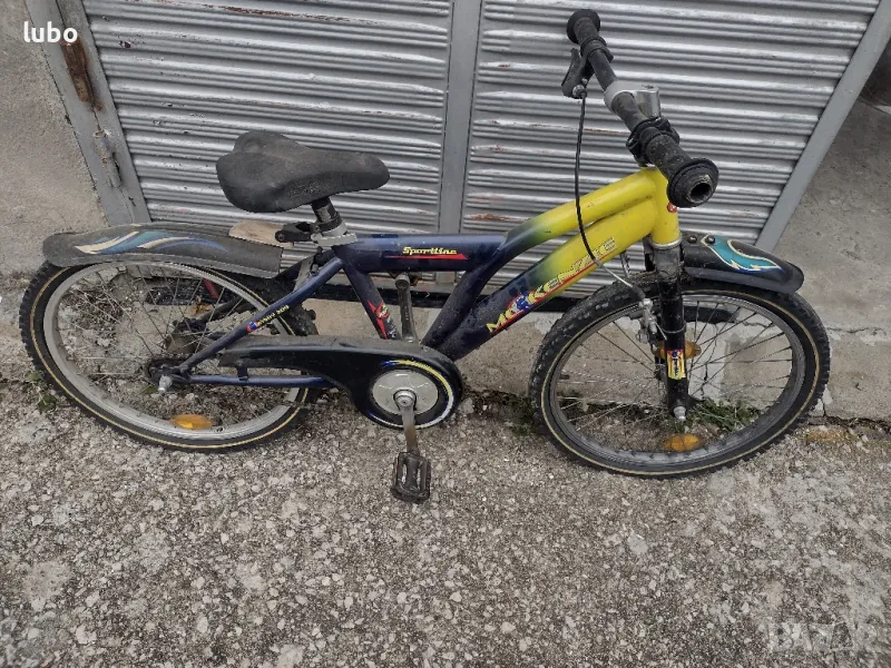 Детски велосипед с алуминиева рама., снимка 1