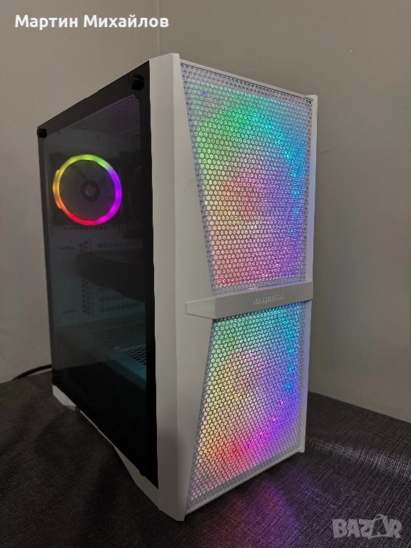 Геймърски компютър Ryzen 2400G, RX 580, 16GB, снимка 1