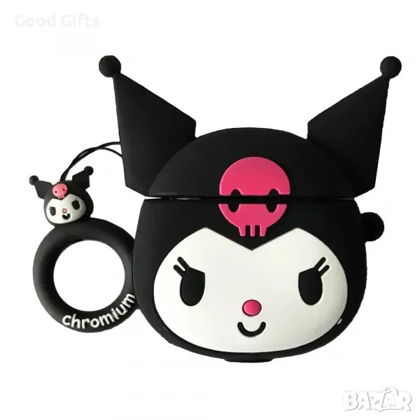 Безжични Bluetooth слушалки Куроми AirPods Pro Hello Kitty Kuromi, снимка 1