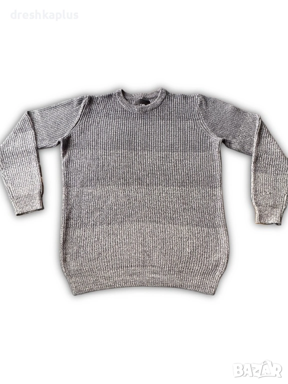 CLOCKHOUSE Пуловер • Размер L • Сив/Тъмносив, снимка 1