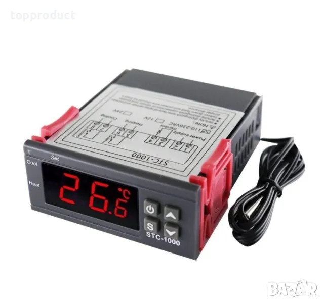 Термостат, терморегулатор STC1000 , снимка 1