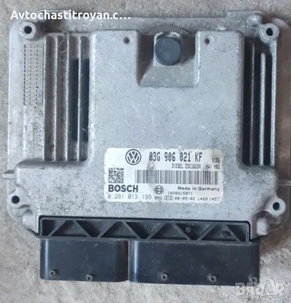 Компютър двигател VW touran 2.0 TDI 136 к.с. - 03G 906 021 KF , снимка 1