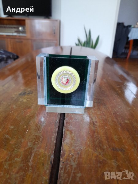 Стар сувенир ДФС Добруджа Толбухин, снимка 1