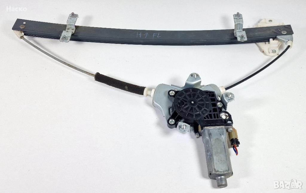 Преден Ляв Стъклоповдигач Стъклоподемник Машинка Ел Стъкло Hyundai H1 Starex Хюндай Х1 Старекс, снимка 1