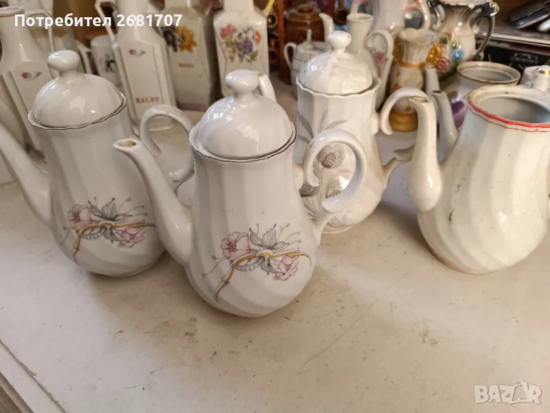 стари керамични канички , снимка 1