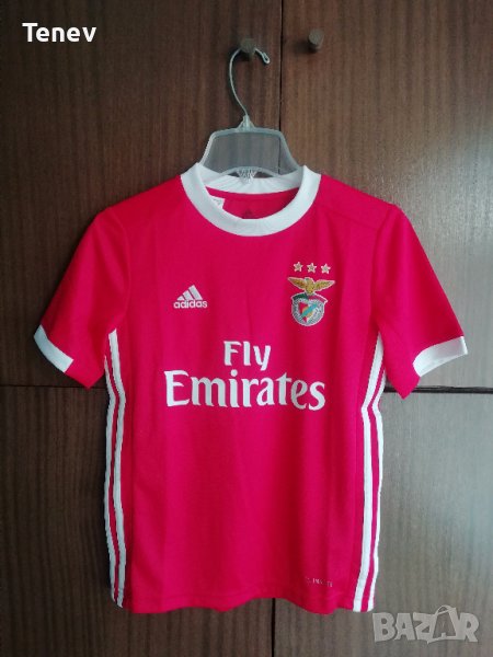 Benfica Adidas оригинална нова детска тениска фланелка Бенфика 9-10 - 140 cm, снимка 1