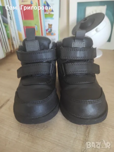 Детски обувки (боти) Mayoral 23 черни водоустойчиви, снимка 1