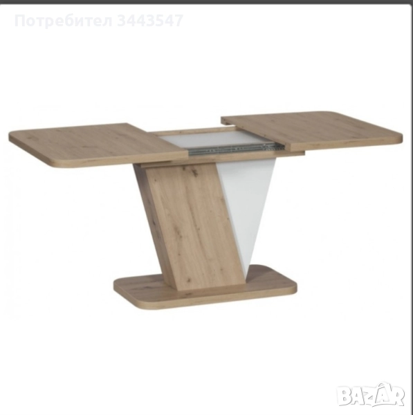 Трапезна маса разтегателна, снимка 1