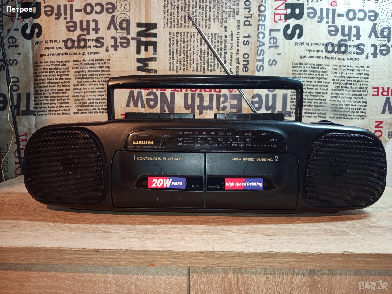 Касетофон "AIWA"CS-WN31Z, снимка 1