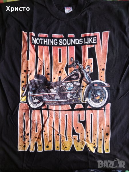 Рокерски тениски Харли -  Хелс Ейджълс, снимка 1