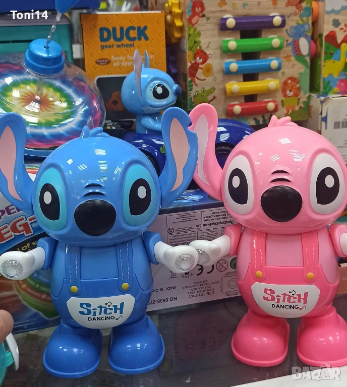 Музикален , пеещ стич stitch, снимка 1