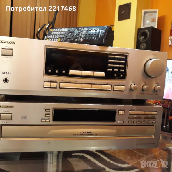 ONKYO  TX-8211 ONKYO DX-,C380, снимка 1