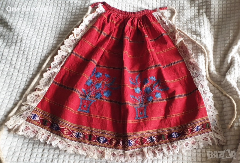 Автентична престилка от Хърцойска носия, снимка 1