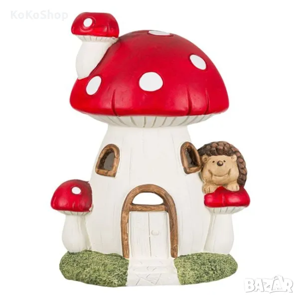 Градинска керамична  къщичка-24x20x36 см./градинска декорация/, снимка 1