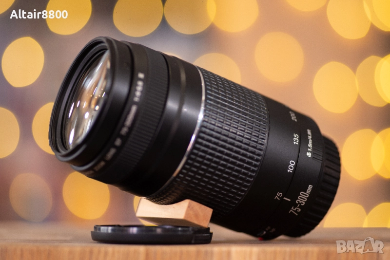 Canon 75-300mm f/4-5.6 III EF обектив Канон, снимка 1