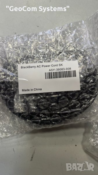 BlackBerry IEC C5 EU Power Cable захранваш кабел за преносим компютър , снимка 1