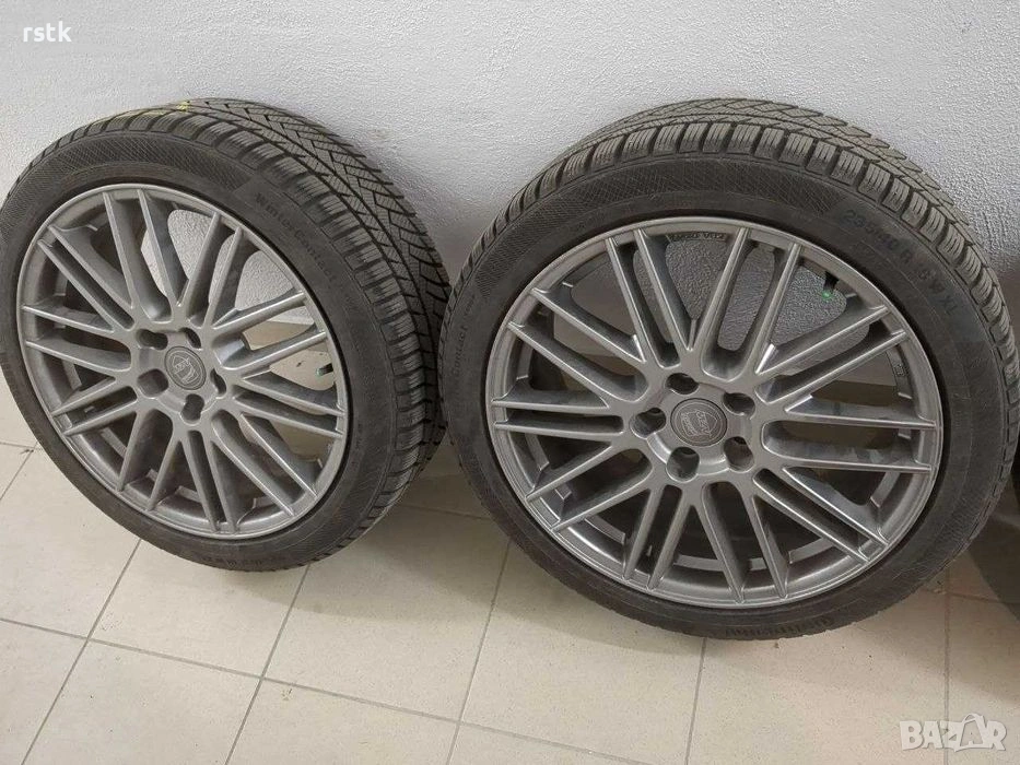 Алуминиеви джанти AZW Kibo 8,0x18 с гуми Continental WinterContact TS850P, снимка 1