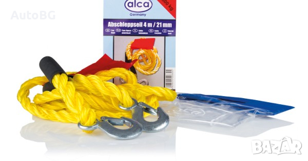 Въже за теглене Alca / 4 метра - 3.5 тона, снимка 1
