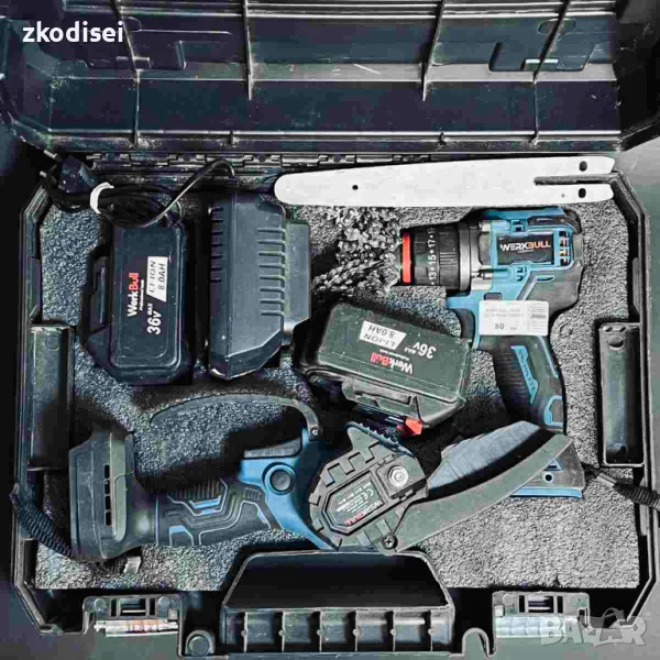 Саблен трион + винтоверт WERKBULL DWE-CD24, снимка 1