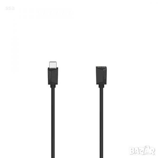 Удължителен USB-C кабел HAMA, Full-Featured, USB-C F / USB-C M 5 Gbits, снимка 1
