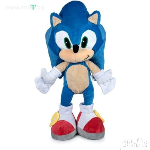 Детска плюшена играчка таралеж Sonic 1.20 см, снимка 1
