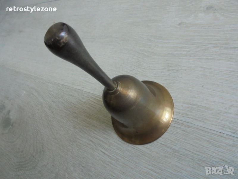 № 8232 Стара месингова камбанка / звънец  , снимка 1