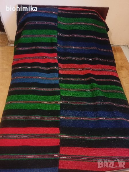 Черга вълнена ръчно тъкана, снимка 1