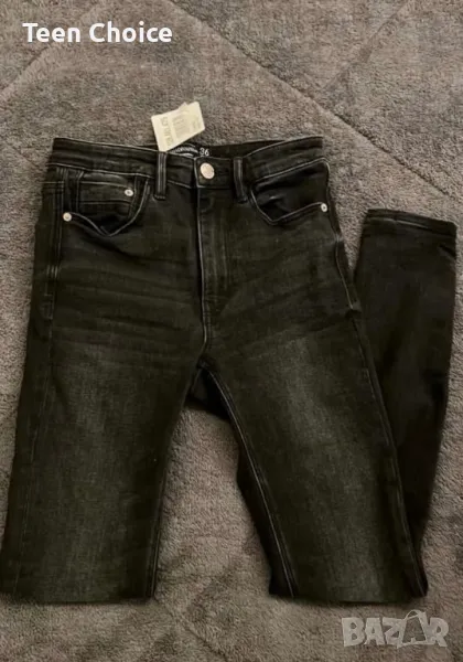 Черни дънки Stradivarius, снимка 1