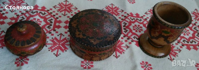 Ретро дървени сувенири, снимка 1