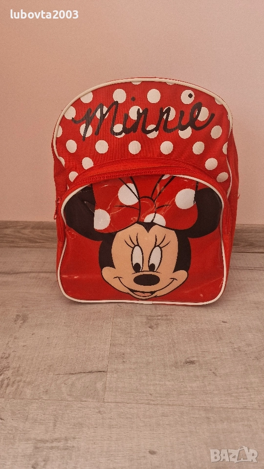 Disney Minnie Mouse Детска оригинална раница , снимка 1