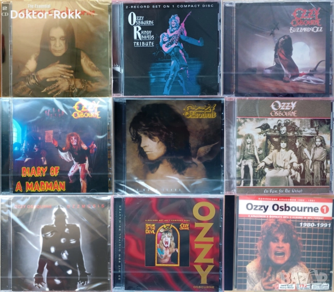 Ozzy Osbourne – оригинални CD издания, снимка 1