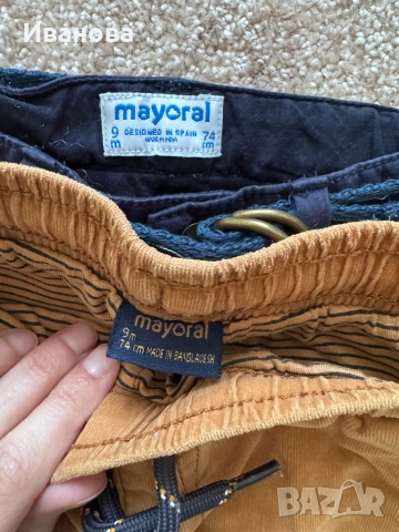 Бебешки панталони MAYORAL, снимка 3 - Бебешки дънки - 53132280