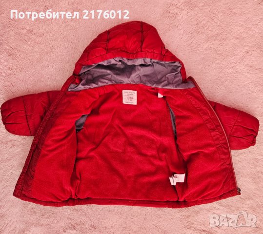 Зимно яке Зара за момче р.86, снимка 3 - Бебешки якета и елеци - 41910780