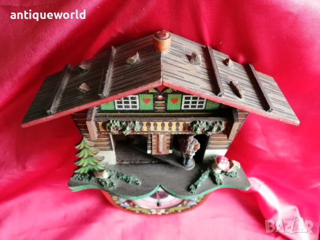 Стар Рядък Немски БАРОМЕТЪР ШВАРЦВАЛД, снимка 2 - Антикварни и старинни предмети - 40504251