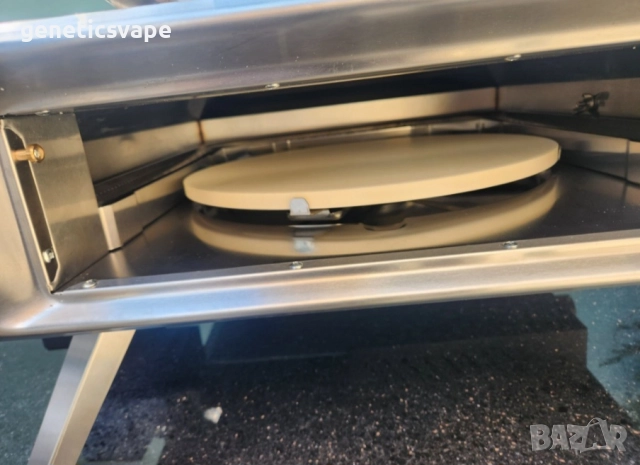 Професионална газова пещ за пици 40 см, ротационна, снимка 5 - Печки, фурни - 51604094