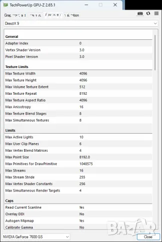 Видео карта NVidia GeForce Point of View 7600 GS 256MB GDDR2 128bit PCI-E, снимка 12 - Видеокарти - 49919644
