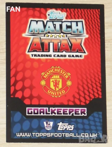 Комплект от 100 бр. футболни карти МАЧ АТАКС от Висшата лига 2014/15 Манчестър Юнайтед, Челси, Сити, снимка 14 - Фен артикули - 49423469