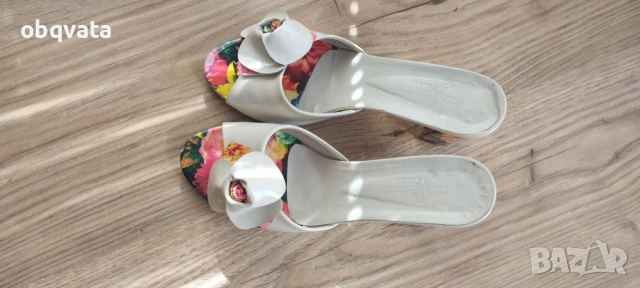 Дамски чехли с ток Fabiano , снимка 3 - Чехли - 51829943