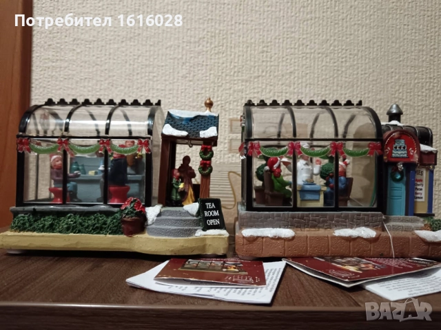 LED коледна украса Чаен и Сладкарски павилиони за изграждане на Коледни селца., снимка 5 - Декорация за дома - 52189213