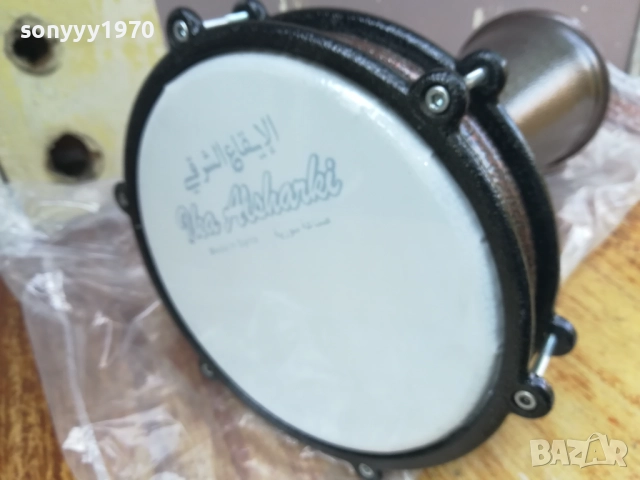 КАФЯВА ПЕРЛА-ГОЛЯМА ТАРАМБУКА 41Х24СМ С БОЛТОВЕ 2408250744, снимка 2 - Ударни инструменти - 51469622