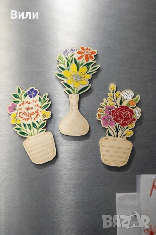 Магнити - за 8 март, снимка 3 - Подаръци за жени - 53349304