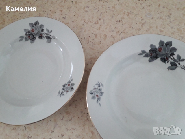 Български порцеланови чинии 
