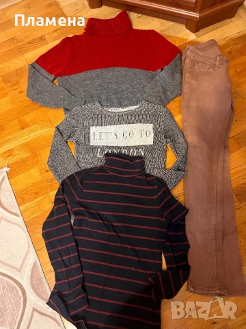 Лот дрехи хс ххс  дънки блузи 