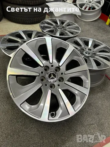 Джанти 17 Цола 5х112 Mercedes S Klass E Klass GLK C Klass ML original , снимка 7 - Гуми и джанти - 48249806