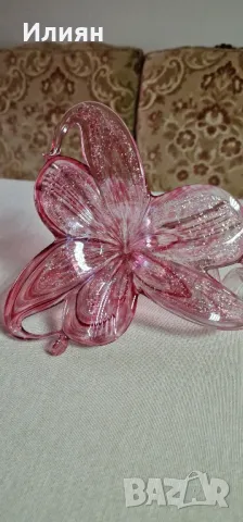 🌹Прелестно Мурано цвете с осукано стъбло

, снимка 4 - Други - 47948898